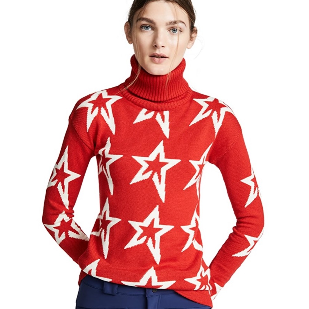 Perfect Moment Red star sweater